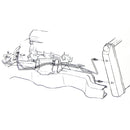 1975 Pontiac Firebird TA T350 5/16" Trans Cooler Lines 2pc, Stainless