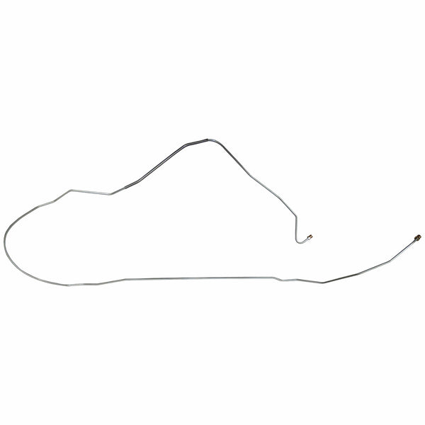 1967 Pontiac GTO Tempest LeMans Convertible 1/4" F to R Brake Line 1pc, Stainless