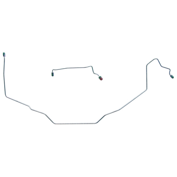 1969-70 DISC & 1969-72 DRUM GTO 442 GS Wagon 4 Door Right and Left Front Lines 2 Piece Stainless