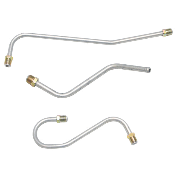 1965 Pontiac GTO Tempest LeMans (105 Cent/105 Rear Fittings) Tri-Power Lines 3pc Stainless