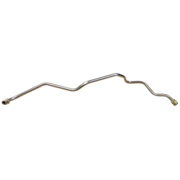 1970 Pontiac GTO RA IV V8 4bbl (Runs PS of Thermostat Housing/Late Pump) 3/8" Pump to Carb Line, Stainless, Stainless