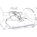 1971-72 Pontiac GTO LeMans Tempest 3/8", 5/16" Fuel Tank Vapor Lines 3pc, Stainless