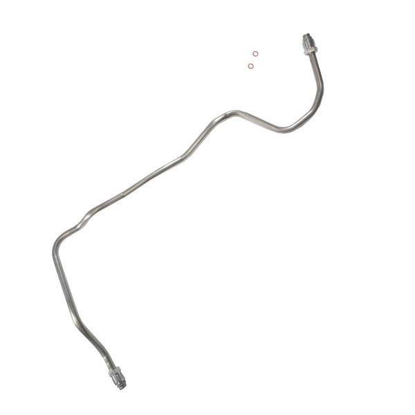 1988 Pontiac Fiero Main Fuel Rail Inlet Line 2.8L, Fuel Injection, Stainless
