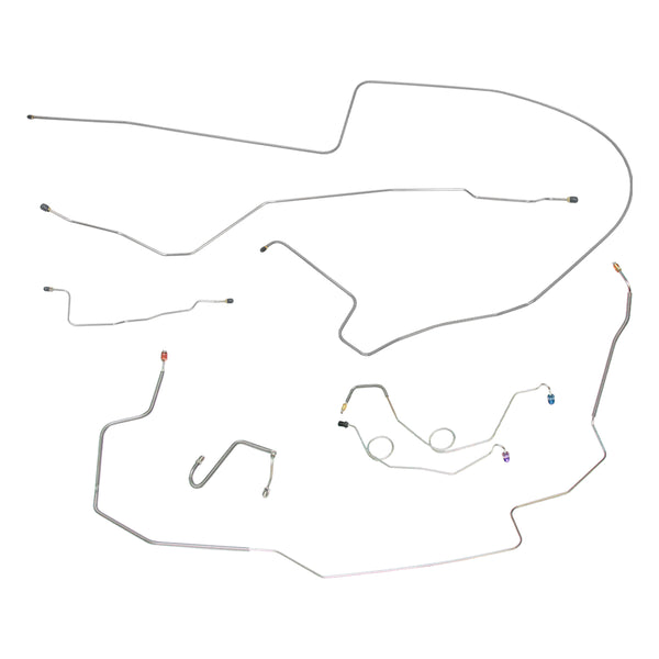 1967 Plymouth Belvedere GTX Satellite 426CID "Hemi" w/ Hump Right Front, Dana 60 Rear Axle, Manual Disc Brake Line Kit 7pc, Stainless