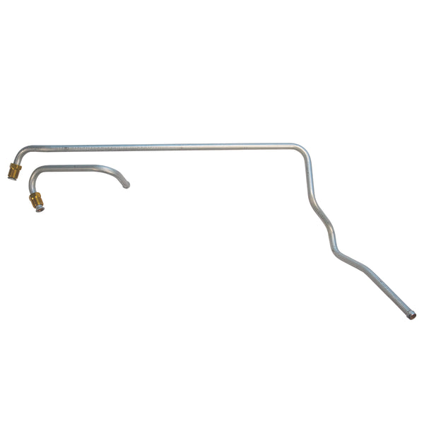 1962-64 Plymouth Belvedere/Fury 383CID 4bbl Pump to Carb Line 2pc, Stainless