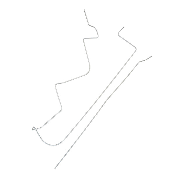 1960-61 Plymouth Savoy/Belvedere/Fury 118" WB 5/16" Main Fuel Lines 2pc, Stainless