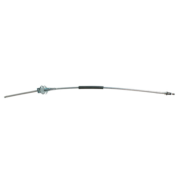 1966-72 Chevrolet GMC Truck, 69-72 Blazer 1/2 ton, 2wd, Leaf Rear, Rear Parking Brake Cable, (Bolt into Backing Plates), Stainless