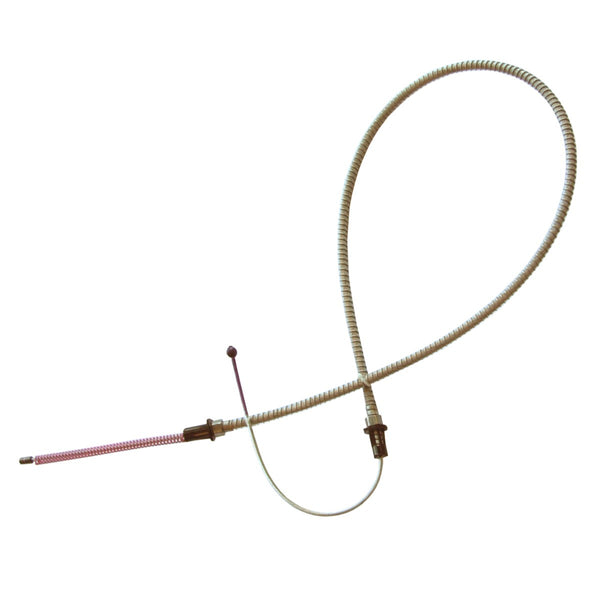 1963 Chevrolet Corvette Short Rear Parking Brake Cable 63-1/8", Stainless