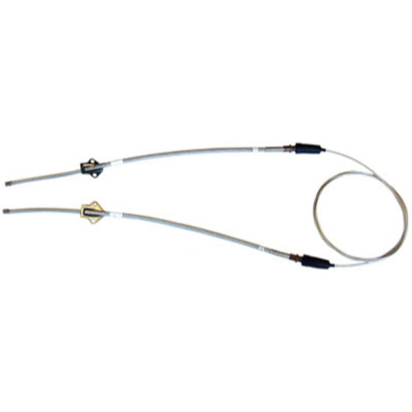 1960 Pontiac Bonneville Rear Parking Brake Cable (1 Cable-loop) Plug-in, Bolt-on, has Brackets, Stainless