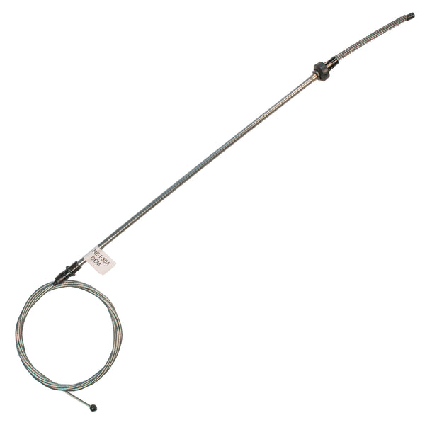 1969-71 Ford Torino Rear Parking Brake Cable, Long, Stainless