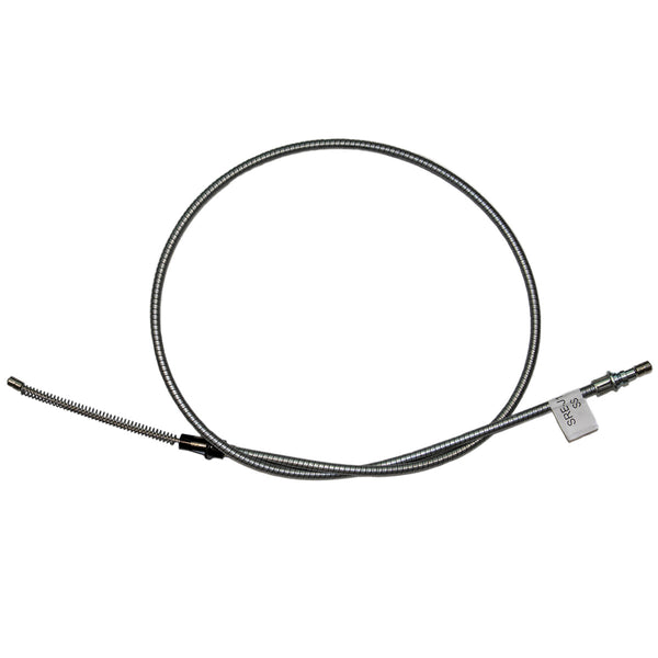 1981-86 Jeep CJ-7 CJ-8 Rear Parking Brake Cable, Long, 1pc, Stainless