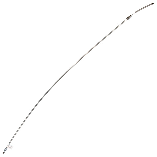 1978-80 Jeep CJ5 CJ7 Rear Parking Brake Cable, Long, 1pc, Stainless