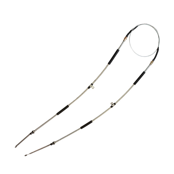 1956 Ford F-100 2WD Rear Cable, 1 Loop For Both, Stainless