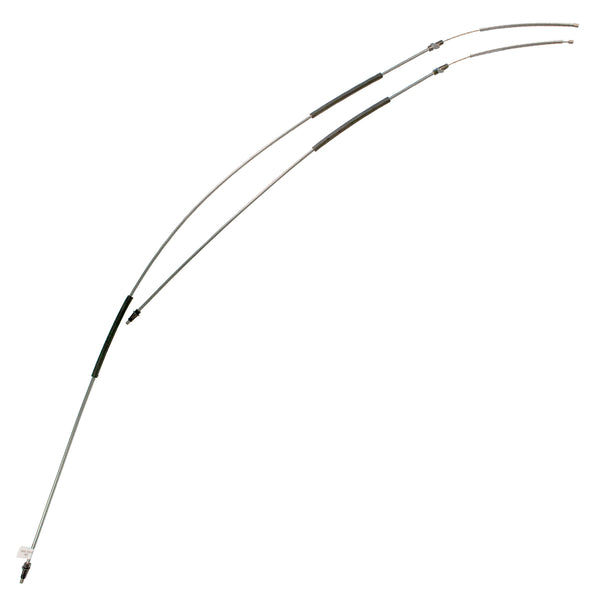 1983 Ford F-250 4wd Long Bed Rear Parking Brake Cable Pair, Stainless