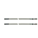 Pair Of Stainless Steel Flex Hose 12" 3an Female to 1/8" Pipe Male