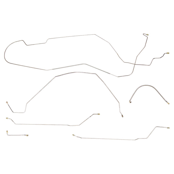 1953-58 Studebaker Champion 116.5" WB w/Hill Holder Complete Brake Line Kit, Stainless
