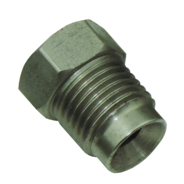 Tube Nut-1/2-20 For 3/16 Tube 9/16 Hex-Stainless