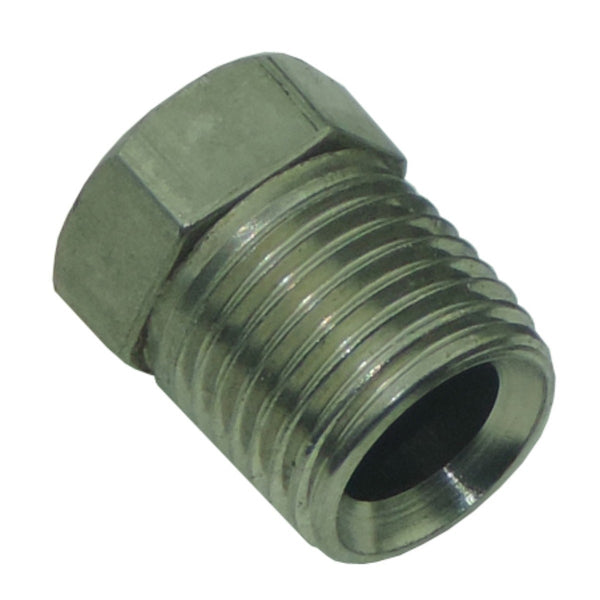 Tube Nut 7/16-24 For 1/4 Tube Stainless