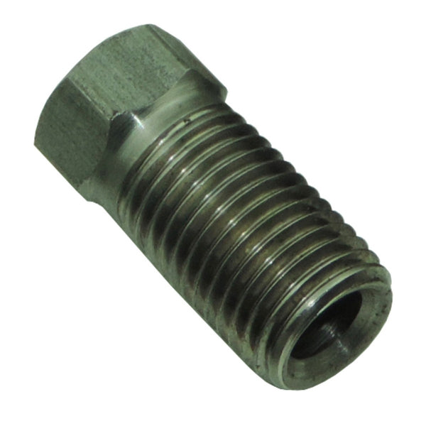 Tube Nut 3/8-24 3/8 Hex For 3/16 Tube Stainless