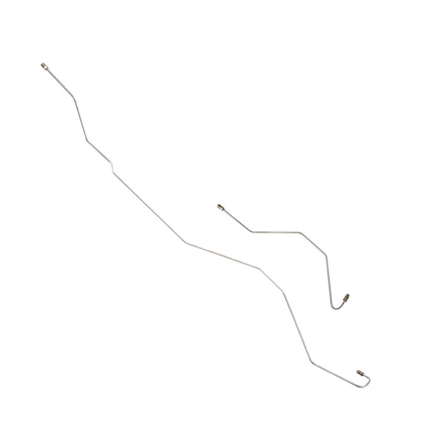 2005-15 Toyota Tacoma Drum Brake Rear Axle Brake Lines Stainless 2pc