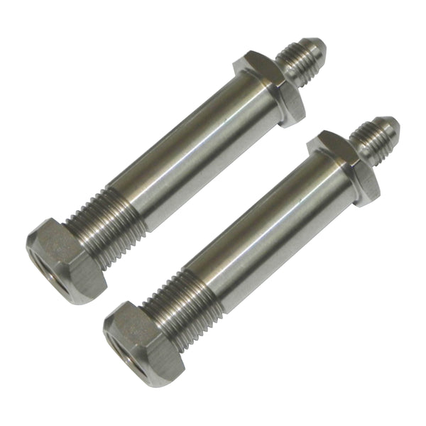 Stainless Thru Frame Fitting 2" Short - Pair