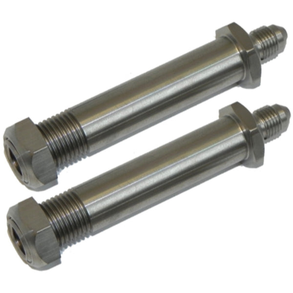 Stainless Thru Frame Fitting 2-1/2" Long - Pair