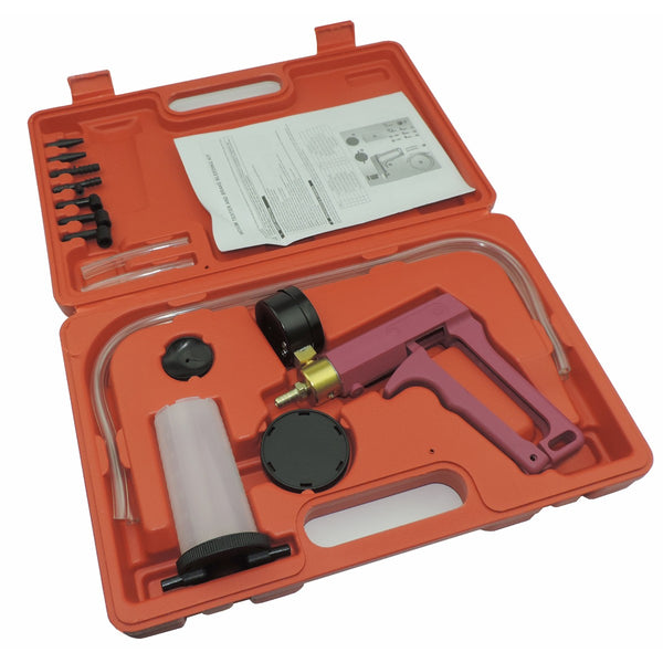 Hand Held Brake Bleeder & Vacuum Pump Tester Kit