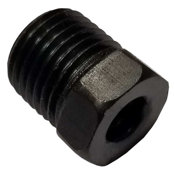 Tube Nut 1/2-20 For 3/16 Tube Black
