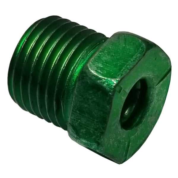 Tube Nut 1/2-20 For 3/16 Tube Green