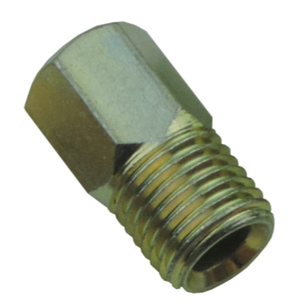 Tube Nut 3/8-24 For 3/16 Tube Long Hex Black