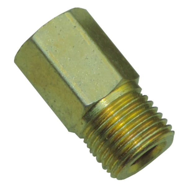 Tube Nut 7/16-24  Long Hex For 3/16" Tube  Black