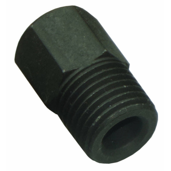 Tube Nut 1/2"-20 with 1/2" Hex for 1/4" Tube, Black