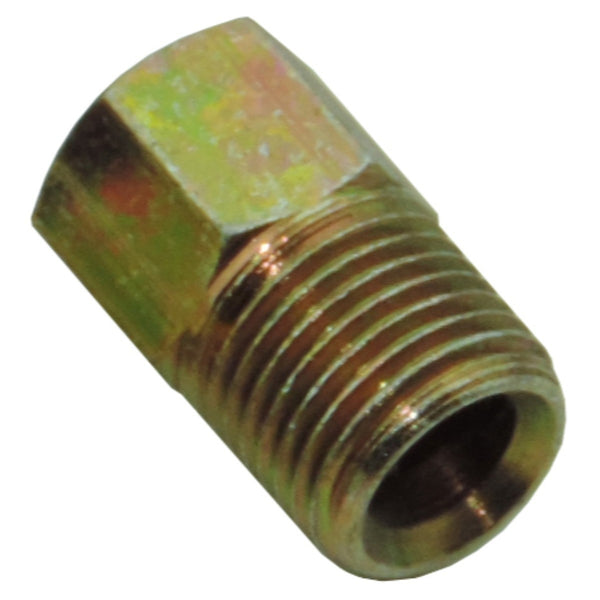Tube Nut-7/16-24 with 7/16 Hex-Gold