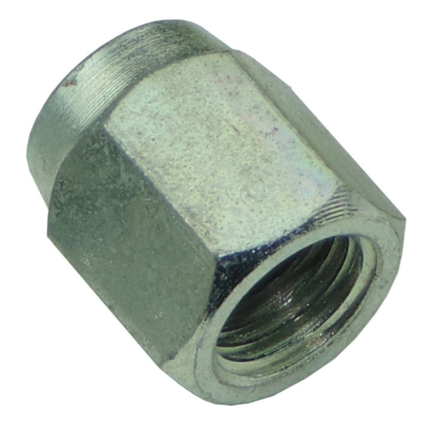 Tube Nut-3/8-24 with 1/2 Hex-Silver
