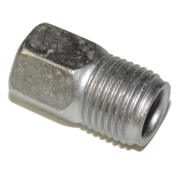 Tube Nut 16mmX1.5 For 3/8 9.5mm Tube Silver Zinc
