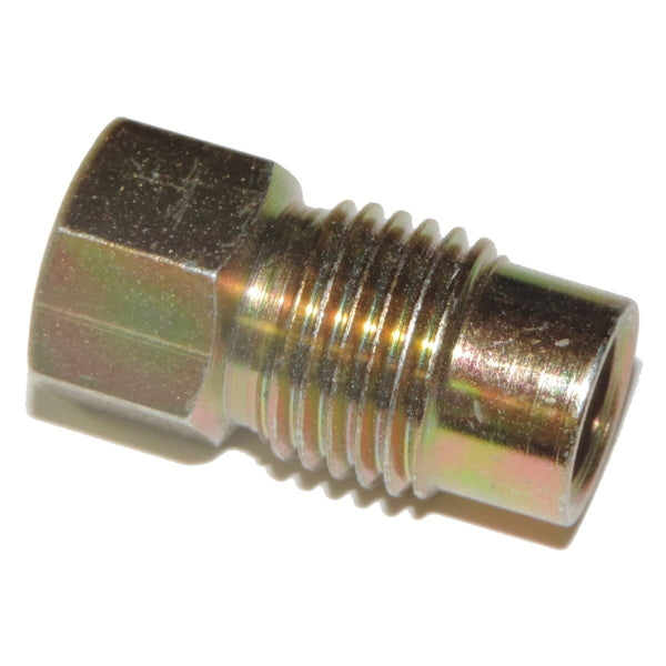 Tube Nut 14mmX1.5 For 5/16 8mm Tube Gold Zinc